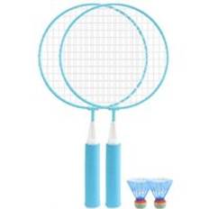 1 par barn barn badmintonracket + 2 st badmintonset utomhus fitness leksak xxuf - Bl&#xE5;