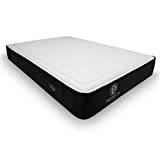 Duérmete Online Premium Memory Skum Madrass Fijji | Bambu Tyg | Senitized Behandling, Skum, Vit, 80x190