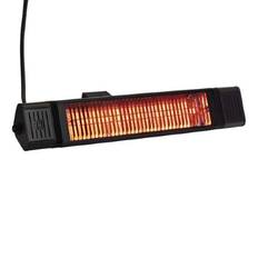 Väggupphängd terrassvärmare Heat 1 ECO Plus-line 2000 W svart