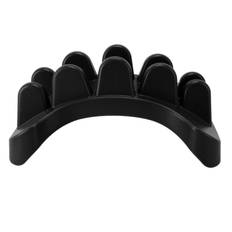 Psoas Spine Back Massage Tool Muscle Tension Deep Tissue Massage Full Back Stretcher 5 Sections svart