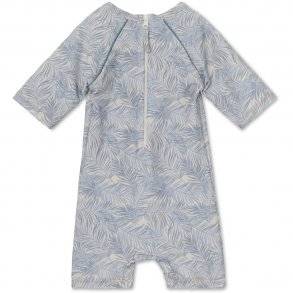 Mini A Ture Badedragt, Goldie/Blue Surf