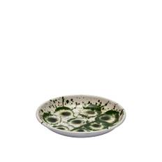 Kapka - Floral Madness Small Plate - Green - Mattallrikar - Mönstrad,Grön