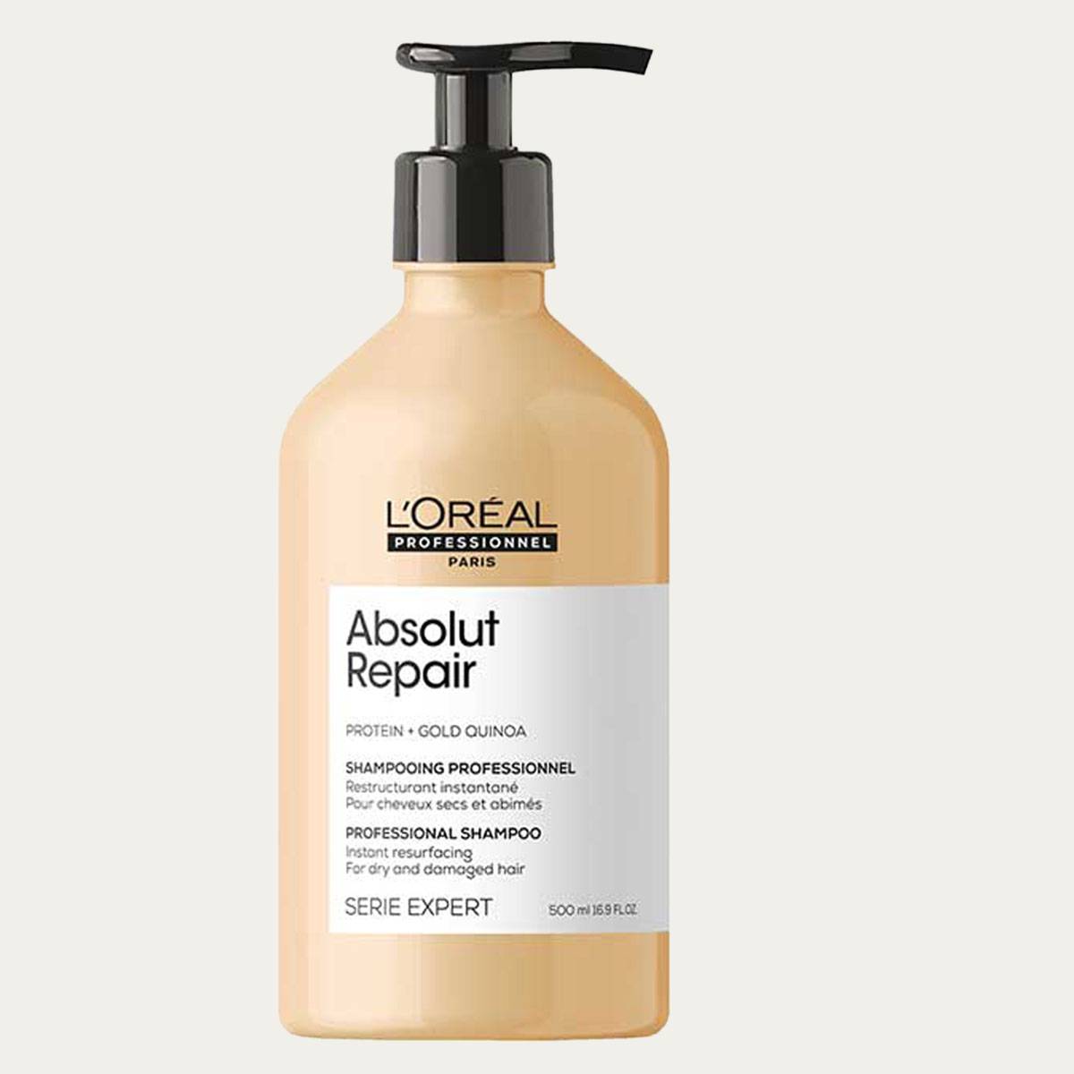 L'Oréal Professionnel Série Expert Absolut Repair Protein + Gold Quinoa Shampoo 500 ml