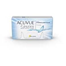 ACUVUE OASYS 2-Wochen-Kontaktlinsen für Tag und Nacht mit -2.50 dpt und BC 8.4 – UV Schutz, Austrocknungsschutz und extrem Komfortables Tragegefühl – 12 Linsen