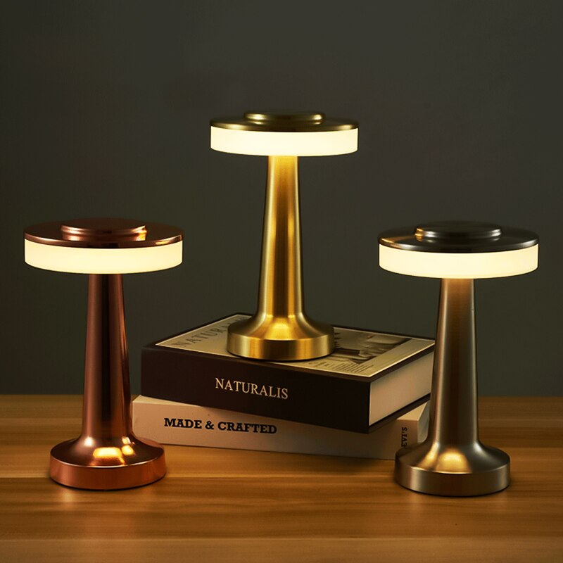 Moodylight™ - Trådlös Uppladdningsbar Bordslampa - Guld