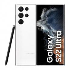 Samsung Galaxy S22 Ultra 5G | 8 GB | 128 GB | Dual-SIM | Phantom White | nyt batteri
