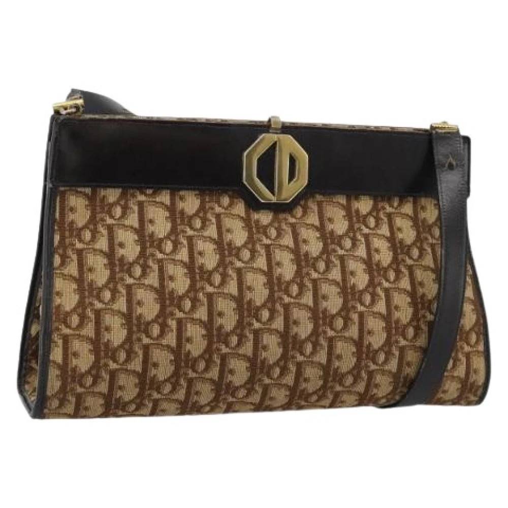 Dior Vintage Pre-owned Canvas dior-tasker - Vintage - Dame - Brun - ONE SIZE -