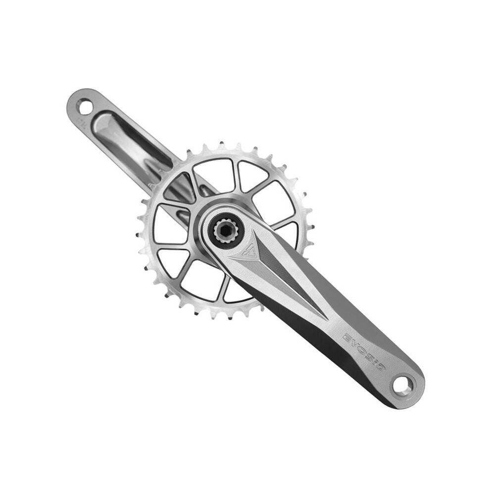 EVOSID 160mm Mtb Crankset Hollow Integrated 12s Crank MTB Single Chainring Crankse for XC DH AM Titanium Color32T