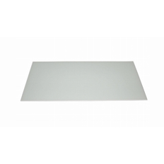 Silverline stænkplade glas 600x450 mm - Hvid