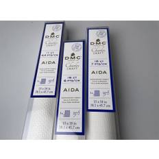DMC AIDA broderistof - hvid, 11 ct 4.4 pts/cm