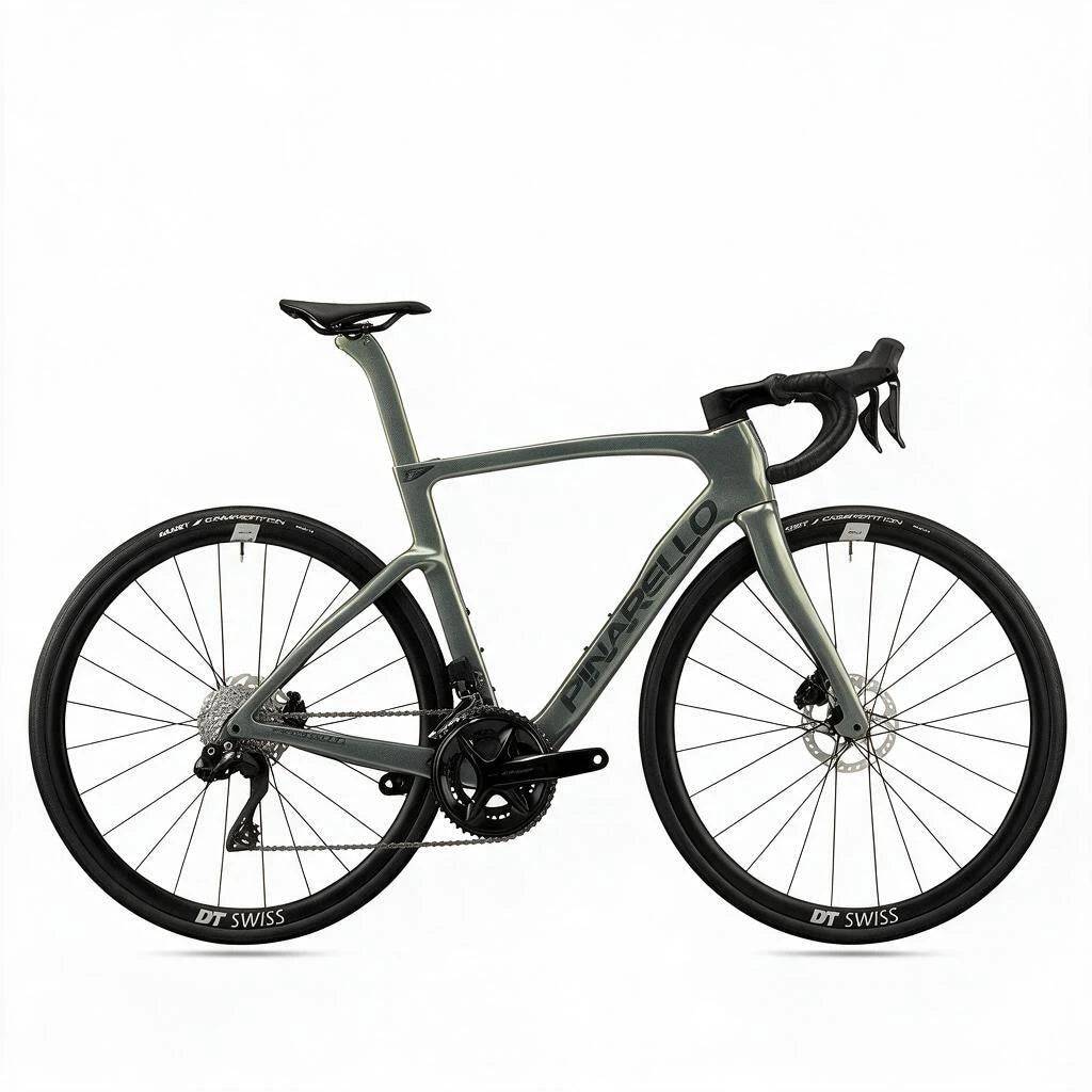 Pinarello F3 2027 - Shimano 105 Di2 2x12sp - DT Swiss A 1800 Spline - 064 / 530 / Emerald Shift (530)