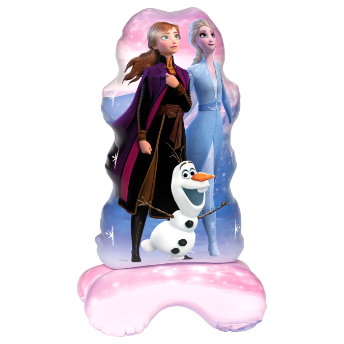 Stående Frozen folieballon 57x103 cm.