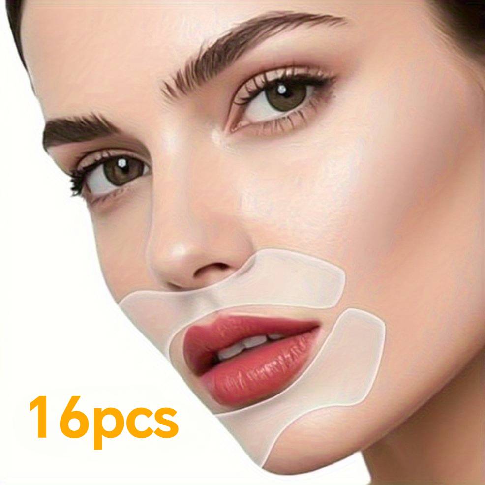 16pcs Pack Overnight Lip Patch For Smooth Lips - & Wrinkles, Lip Facial Suitable For Smile Lines & Lip Care, Results For Skin Types ()