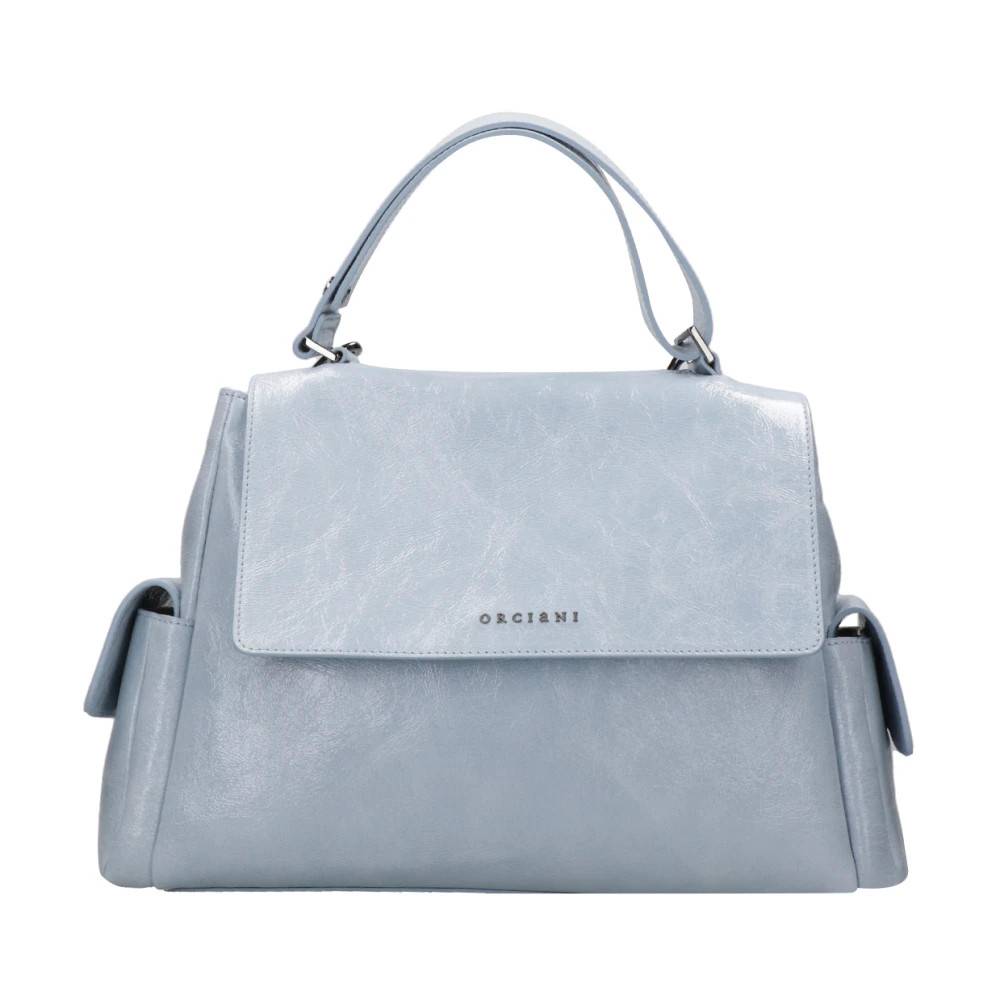 Orciani Sveva M Bag - Tasker - Dame - Blå - ONE SIZE - Uld
