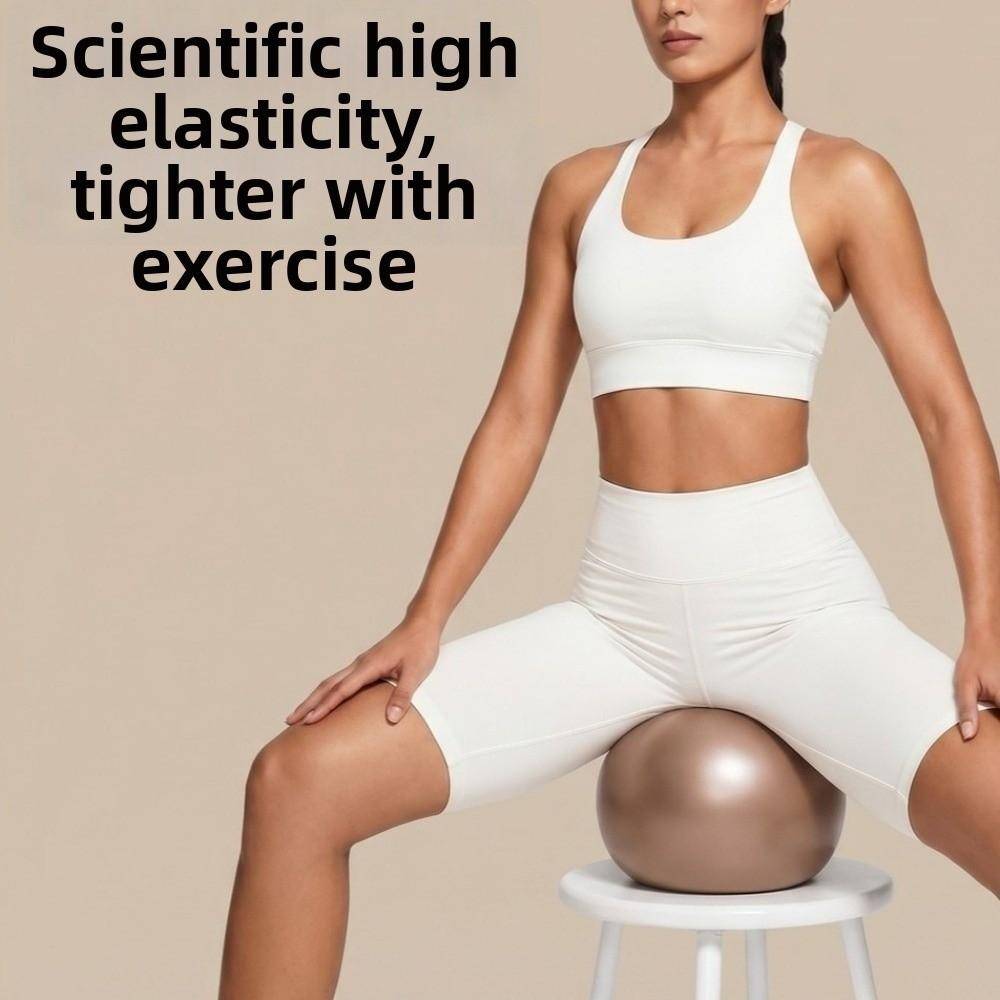 22 cm Yogaboll Mjuk Träningsboll Pilatesboll Gymnastik Pilatesboll Pilates vit