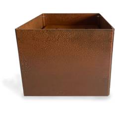 Corten kruka kvadrat - 40x40x40 cm