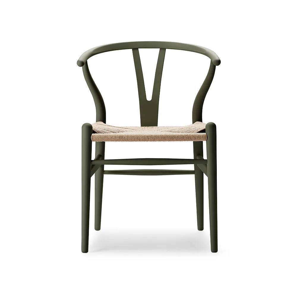 Carl Hansen & Søn CH24 Y-stol Soft Crawford Wegner Seaweed-naturflätad
