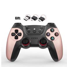 VAORLO Ny 2.4G Game Controller Gamepad Trådlös Joystick Joypad Med OTG Converter För PS3/Smart Phone/Tablet PC/Smart TV Box
