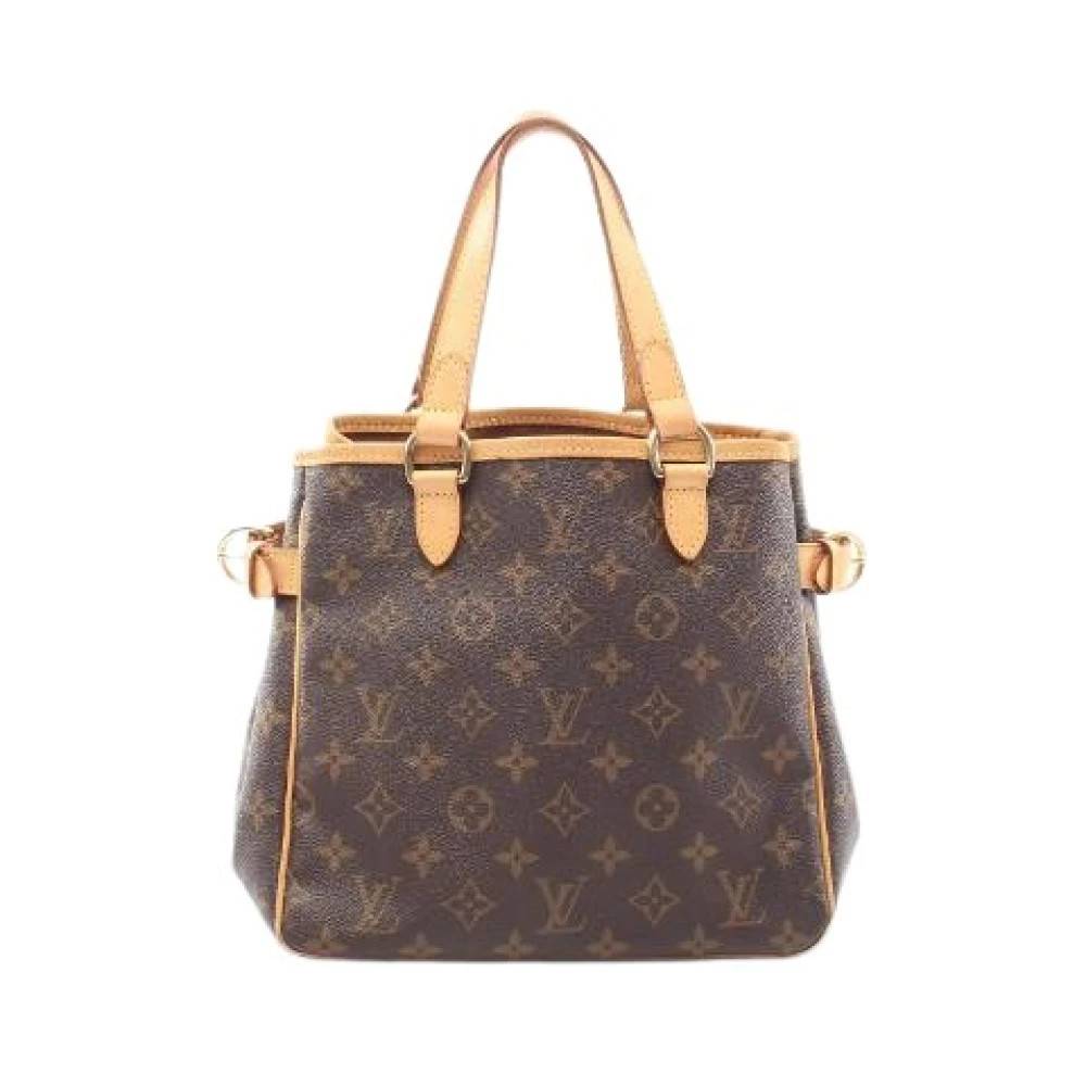 Louis Vuitton Vintage Pre-owned Batignolles Monogram Håndtaske - Vintage - Dame - Brun - ONE SIZE - Uld