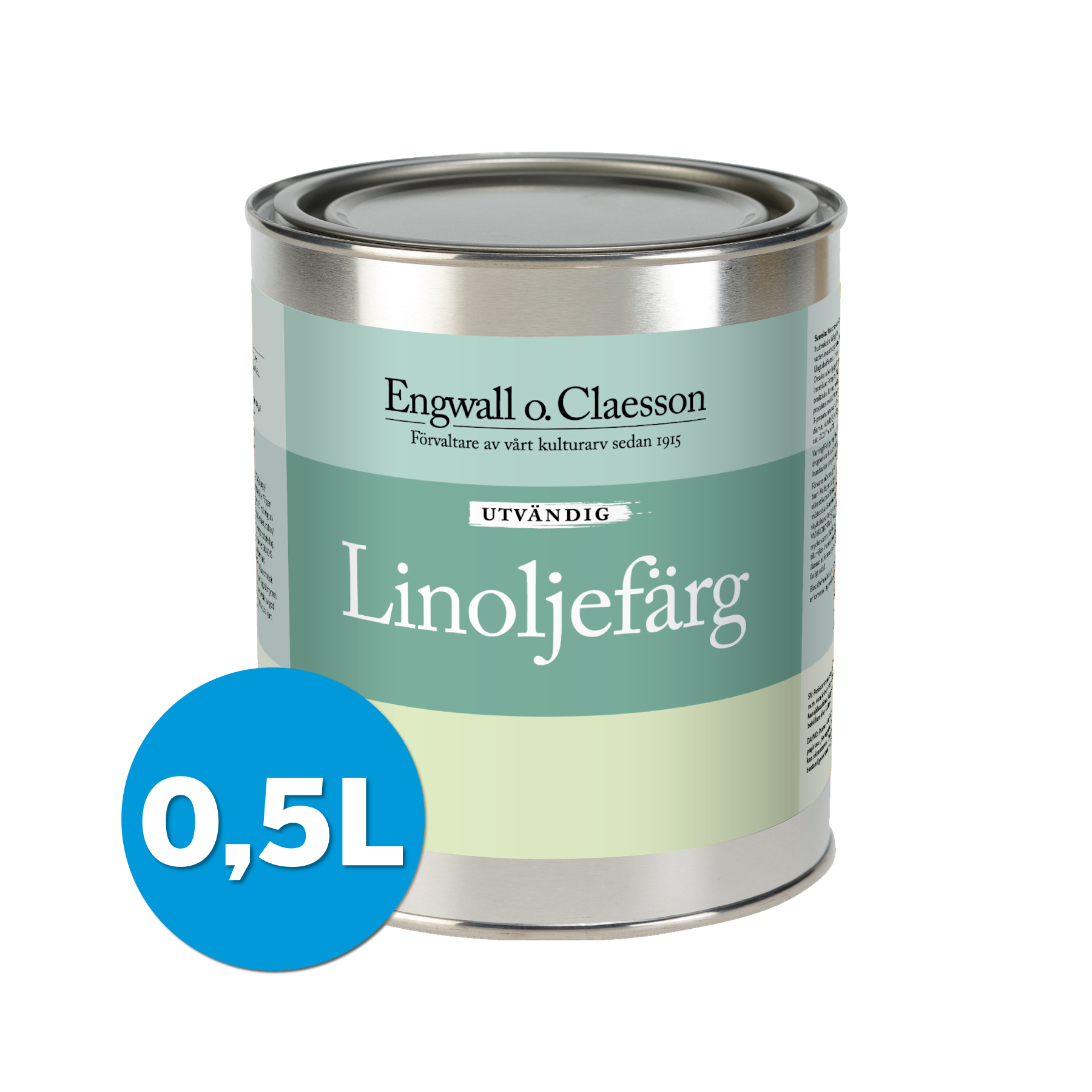 Linoljefärg Utvändigt Valfri Kulör 0,5L