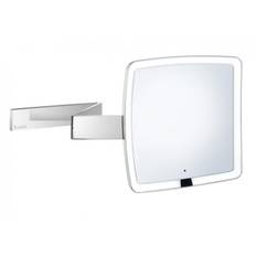 Smedbo Outline Square kosmetikspejl m/LED, sensor og 7 x forstørrelse - Krom