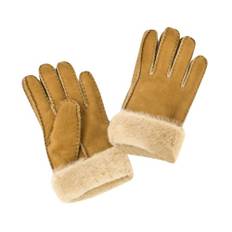 Eastern Counties Leather Womens/Ladies Cuffed Sheepskin Gloves - XL / Tan