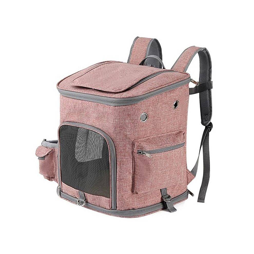 Cat Bag Portable Cat Backpack Foldable Small Dog and Cat Travel Bag Large Capacity, Breathable Pet Backpack
