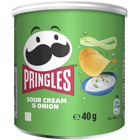 Pringles Sour Cream Onion 40g 12st