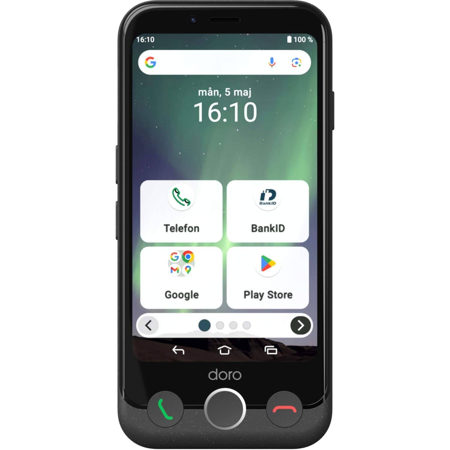 Smartphone 4G Aurora A11 Grafit-grå