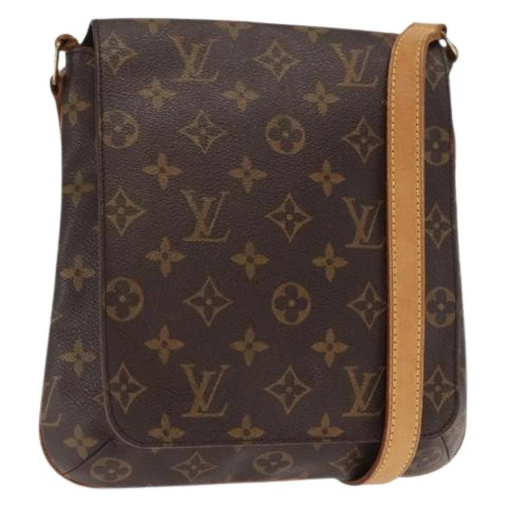 Louis Vuitton Vintage Pre-owned Canvas Cross Body Taske - Vintage - Dame - Brun - ONE SIZE -