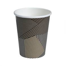 kaffeagenterne - Pap-krus 36 cl. To-Go - 50 stk. - striber