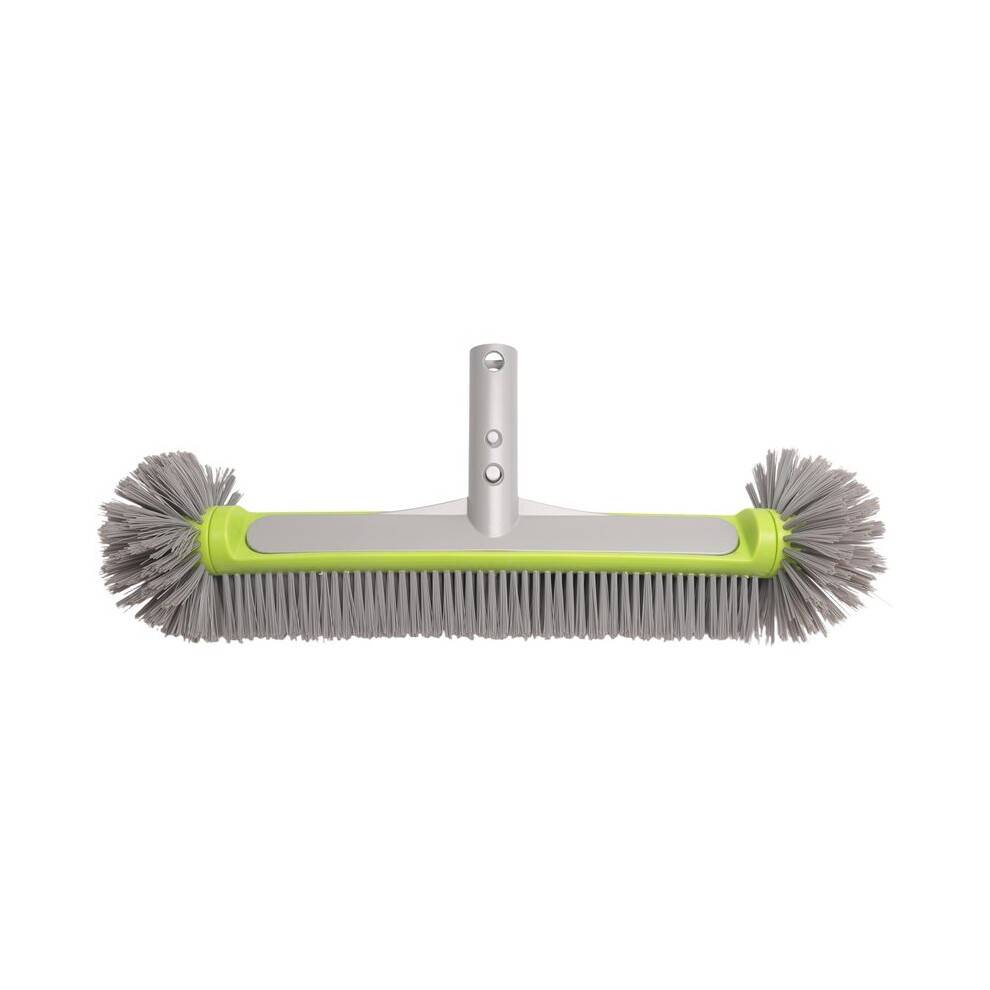 Pool Brush for Cleaning Pool Walls,Inground/Above Ground Swimming Pool Round Scrub Brushes,Reinforced Back Brush