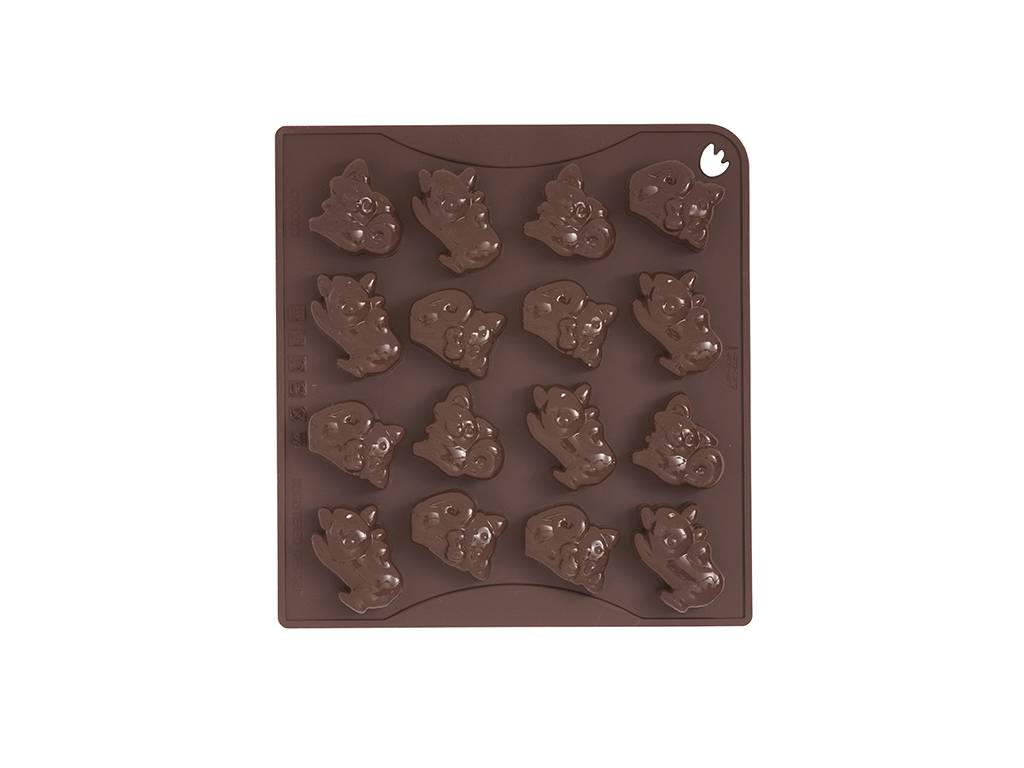 Chokoladeform brun Kitty.