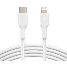 Kabel (USB-C til Lightning) - 1m | Belkin | hvid