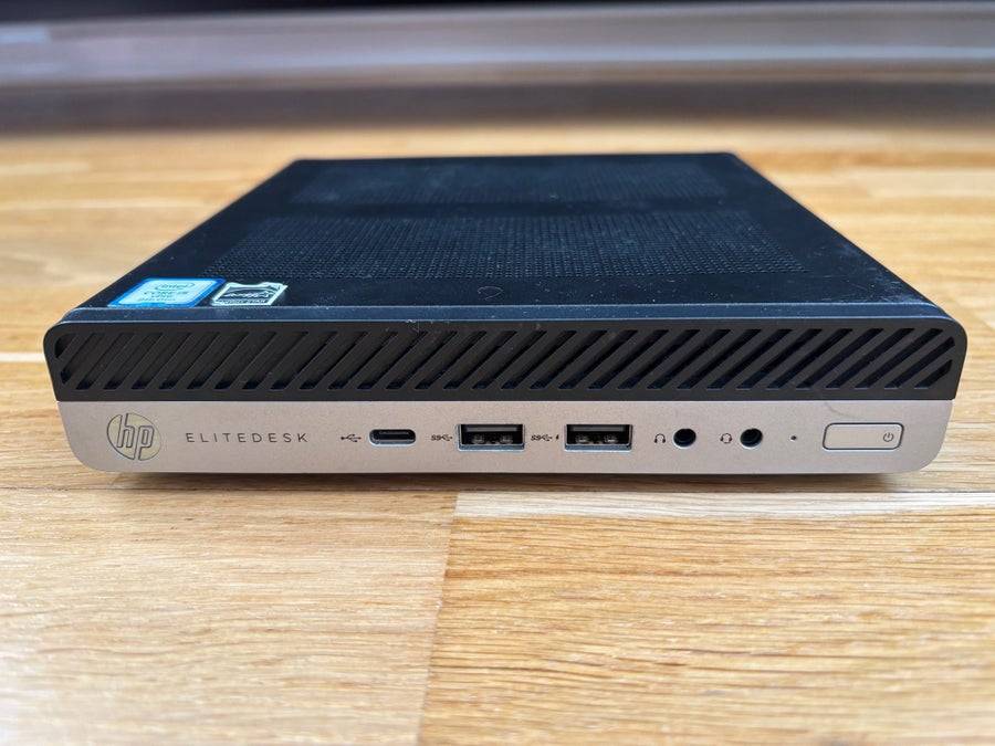 HP EliteDesk 800 65W G4 Desktop Mini PC + Wi-Fi 6 Adapter / i5-8500 / 8GB DDR4