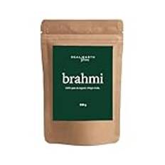 Real Earth - Brahmi-pulver - Bacopa monnieri - 100 % ren och ekologisk - naturligt pulverkosmetik - naturlig behandling för hår och hud - vegan - ayurvediska växter - 250 gr