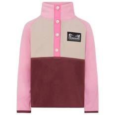 Didriksons Kid's Monte Half-Buttoned 4 Fleecesweatere Børn størrelse 100 farve pink