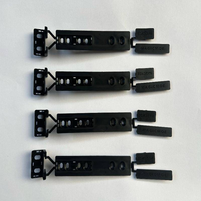 1/4 Set Kylskåpsdörr Glidstyrning För Electrolux/Siemens/ Inbyggt Kylskåpsdörr Glidskena Monteringskit