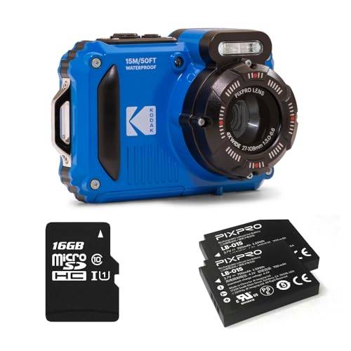 KODAK Pixpro - WPZ2-16 MPixels vattentät och stötsäker kompakt digitalkamera - gul