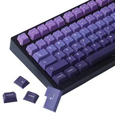 PBT Keycaps 126 Tasten ISO & ANSI Layout Cherry Profil Dye-Sublimation Set für Gateron Cherry MX Switch Mechanische Tastatur