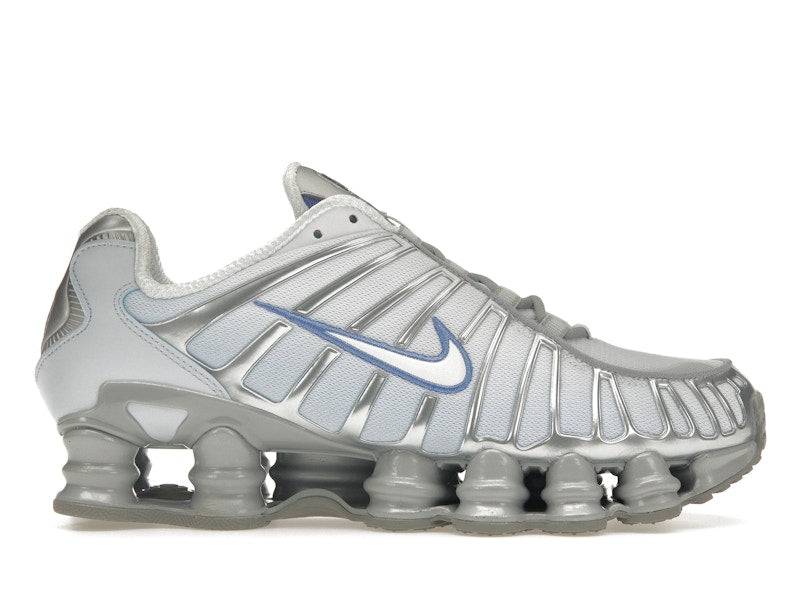 Nike Shox Tl Metallic Platinum Blue Tint - 36 / Standard