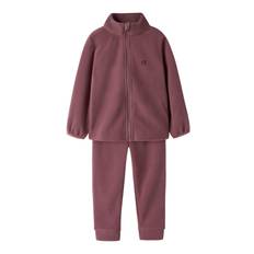 NAME IT Fleece Sæt Spektra Rose Brown