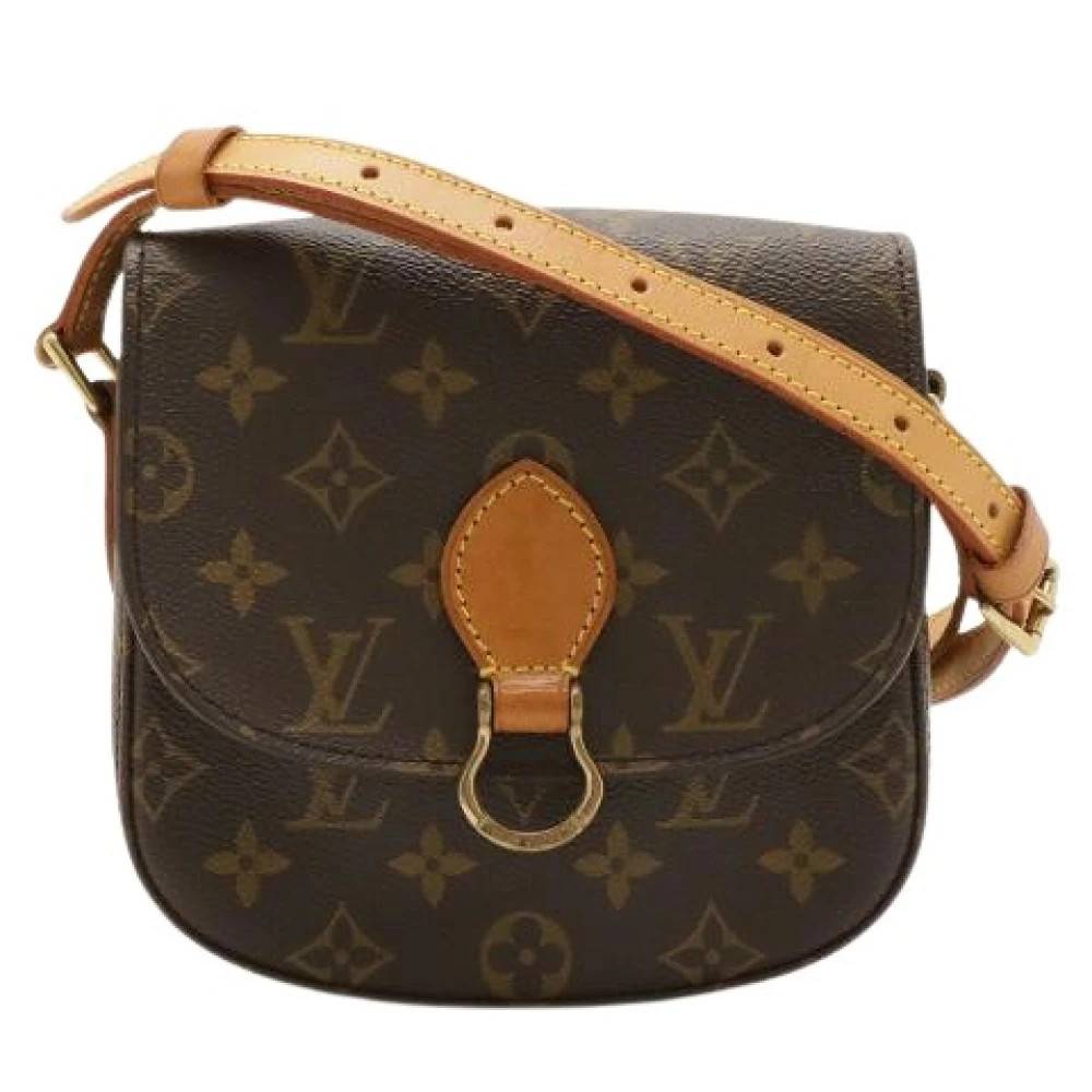 Louis Vuitton Vintage Pre-owned Monogram Mini Sac Skuldertaske M51244 - Vintage - Dame - Brun - ONE SIZE - Uld