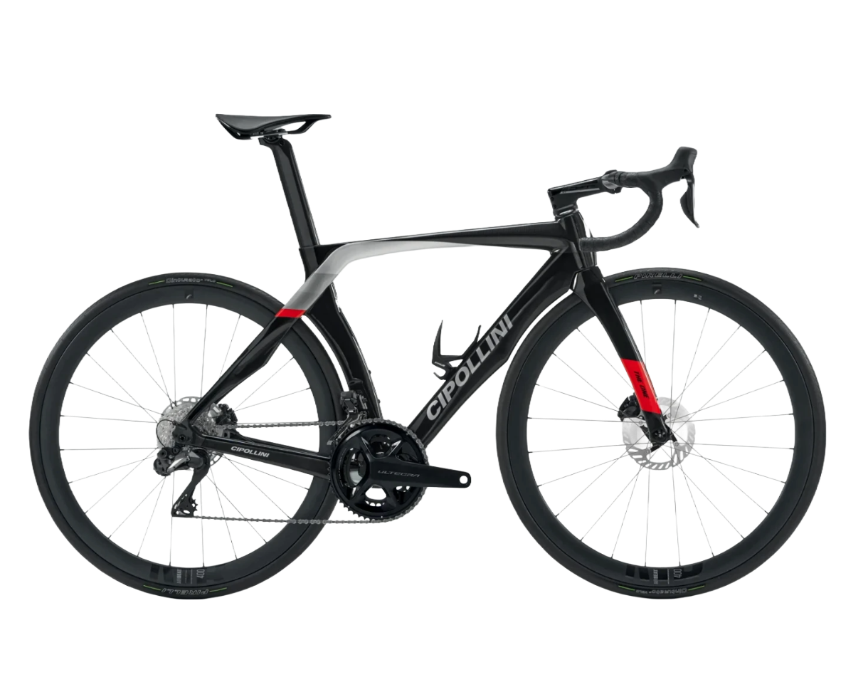 Cipollini RB1K The One DB 2026 - Shimano Dura-Ace Di2 2x12sp - Campagnolo BORA WTO 45 - 064 / XXS / Black/Carbon/Silver Shiny