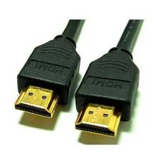 HDMI High Speed 1.4 kabel. Guldbelagte stik. 1.5 m. Sort