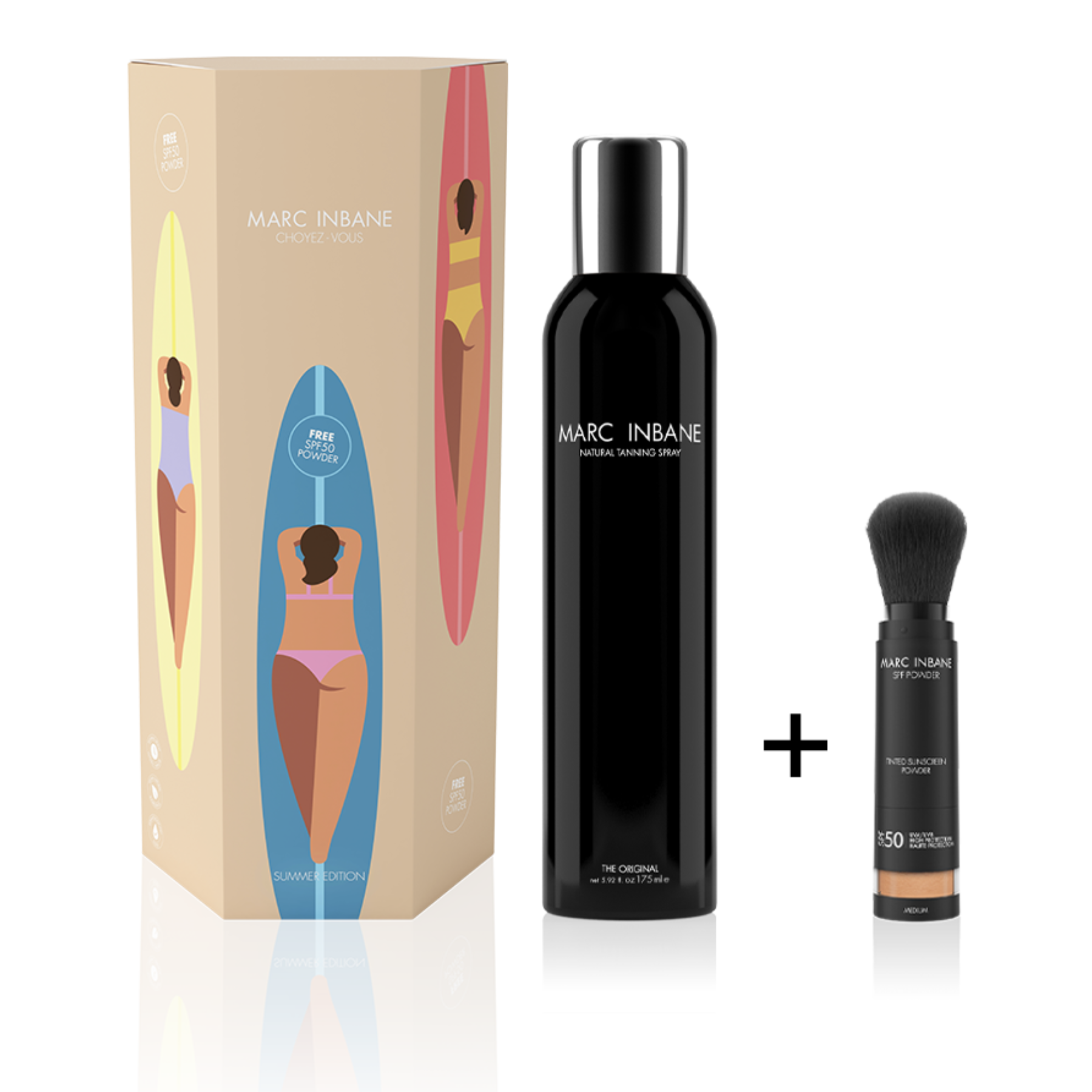 Choyez-Vous Gaveæske - Natural Tanning Spray