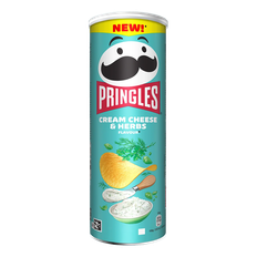 Pringles Cream Cheese Herbs 165g