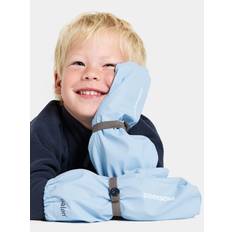 Didriksons Pileglove Fodrade Regnvantar, Light Sea Blue, 6 år