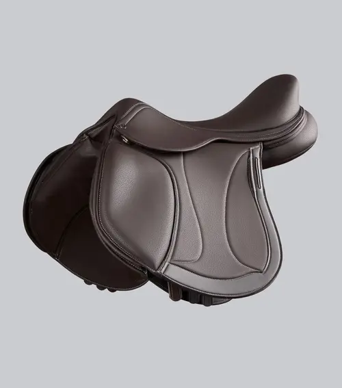 Premier Equine Bastia springsadel - Mørk Havnna, 17"