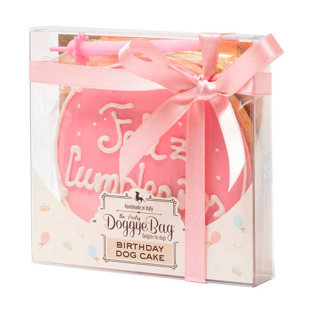 Doggyebag Lyserød Hundefødselsdagskage 120g